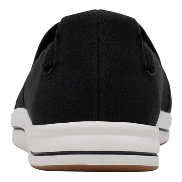 Clarks Women's Cloud Steppers Breeze Vibe Casual Flats Black Size 10 - Picture 3 of 5